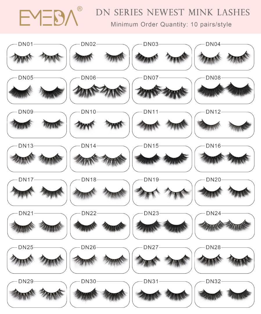 2022 Obeya Lash Vendor 3d Fluffy Mink Eyelashes with lash box Private Label-YZZ028